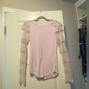 Free people pink top